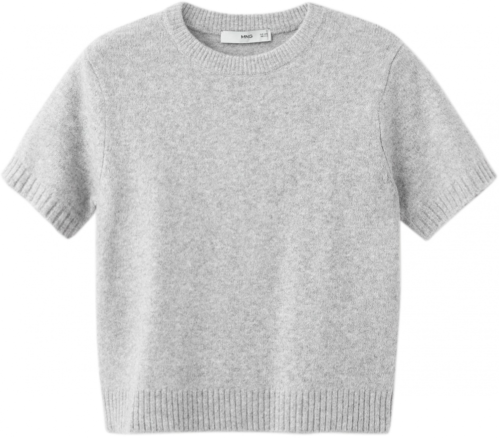 MANGO Sveter 'MARINI'  sivá