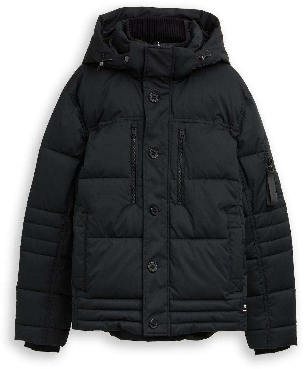 TOM TAILOR Zimná bunda  čierna