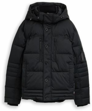 TOM TAILOR Zimná bunda  čierna