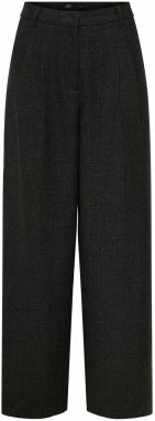 JDY Plisované nohavice 'JDYCHARLY'  čierna melírovaná