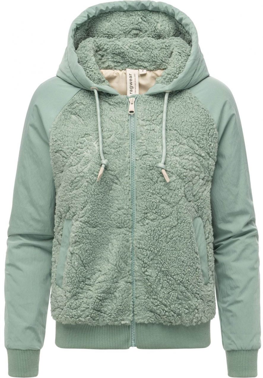 Ragwear Prechodná bunda 'Talianita'  pastelovo zelená