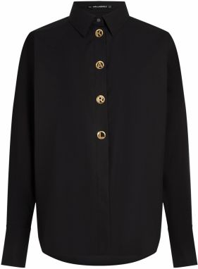 Karl Lagerfeld Blúzka  čierna