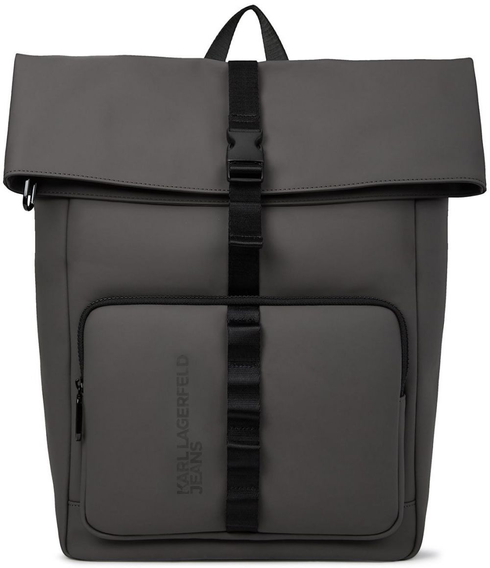KARL LAGERFELD JEANS Batoh  tmavosivá / čierna