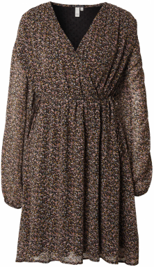 QS Šaty  žltá / burgundská / čierna / biela