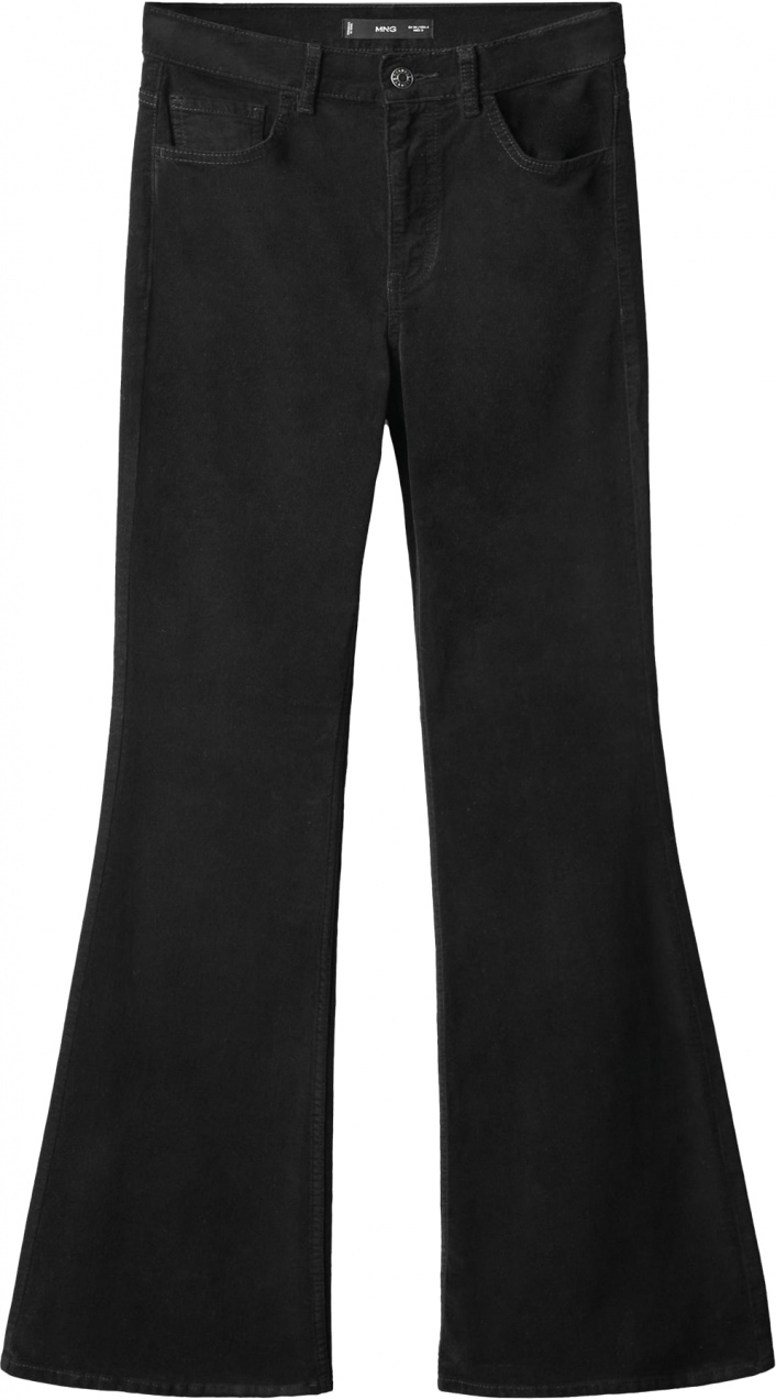 MANGO Džínsy 'VIOLETAV'  čierny denim