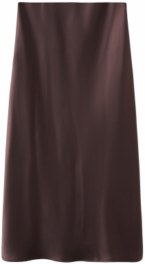 MANGO Sukňa 'NEWMIA'  baklažánová