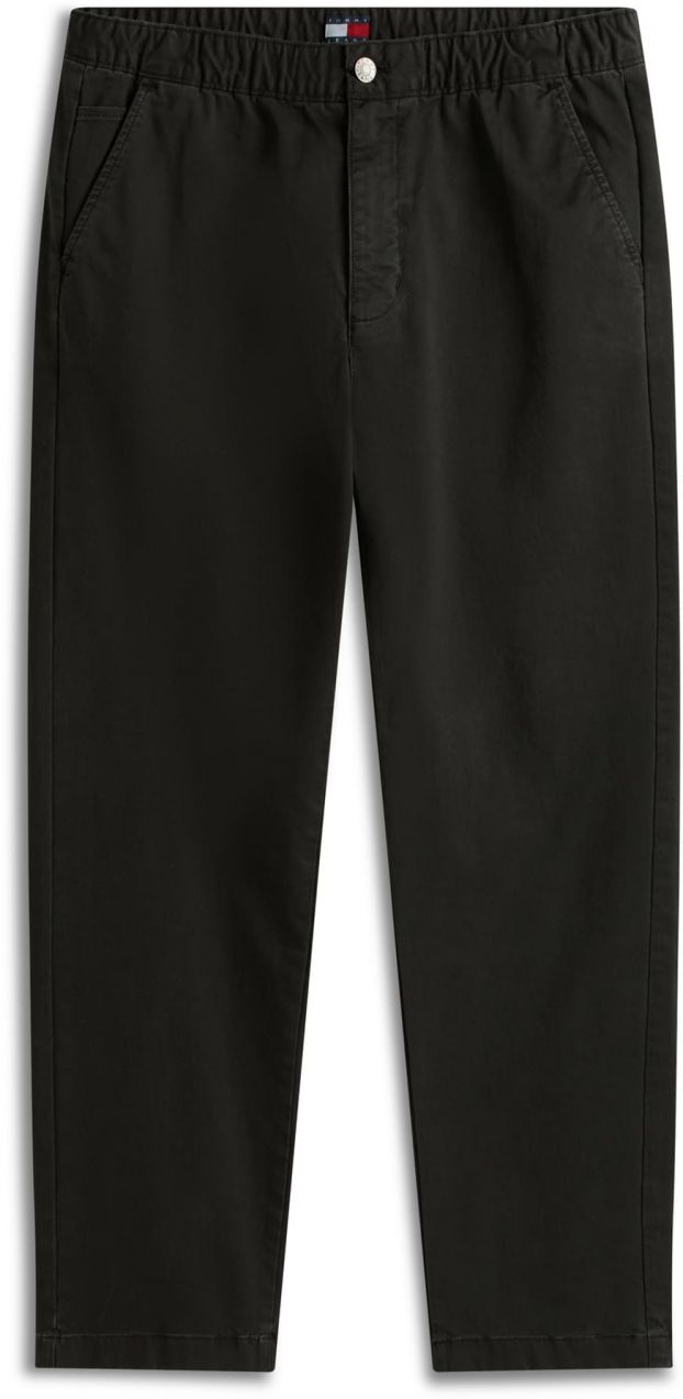 Tommy Jeans Chino nohavice  čierna