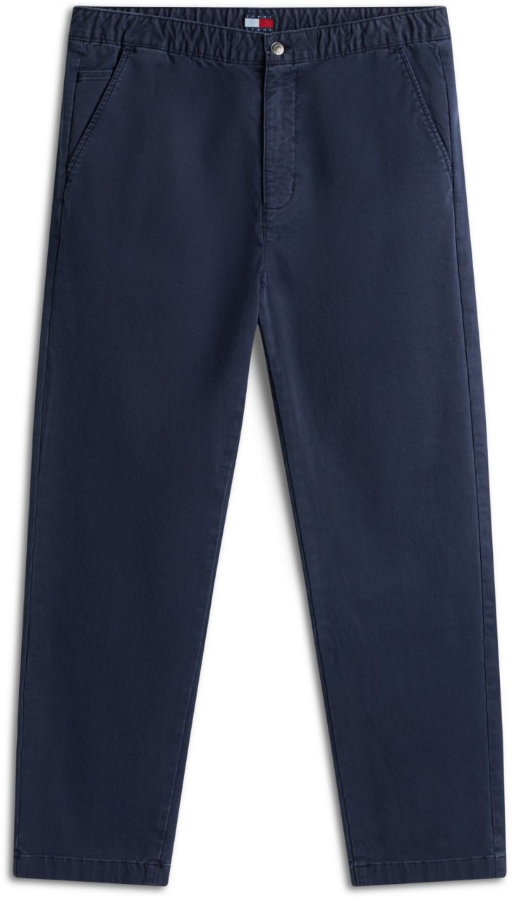 Tommy Jeans Chino nohavice  námornícka modrá