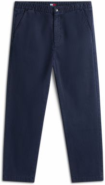 Tommy Jeans Chino nohavice  námornícka modrá