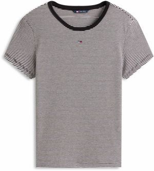 Tommy Jeans Tričko 'Essential'  námornícka modrá / červená / čierna / biela