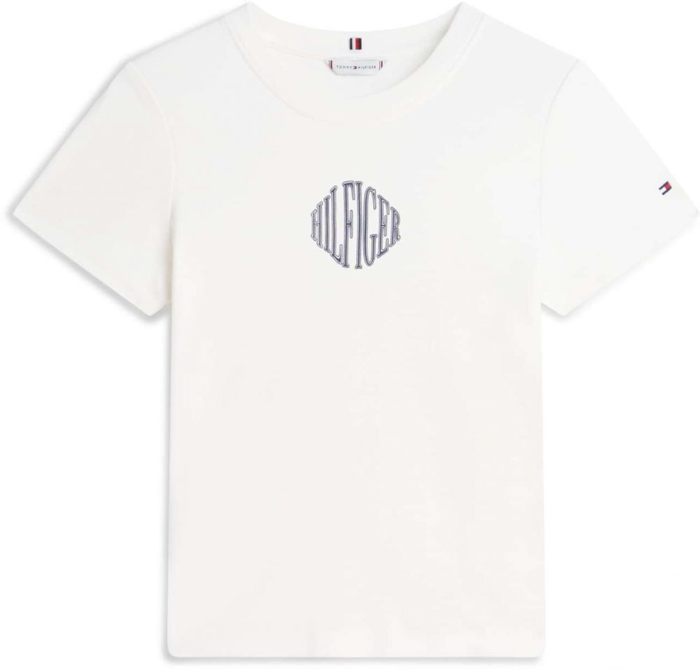 TOMMY HILFIGER Tričko  námornícka modrá / biela