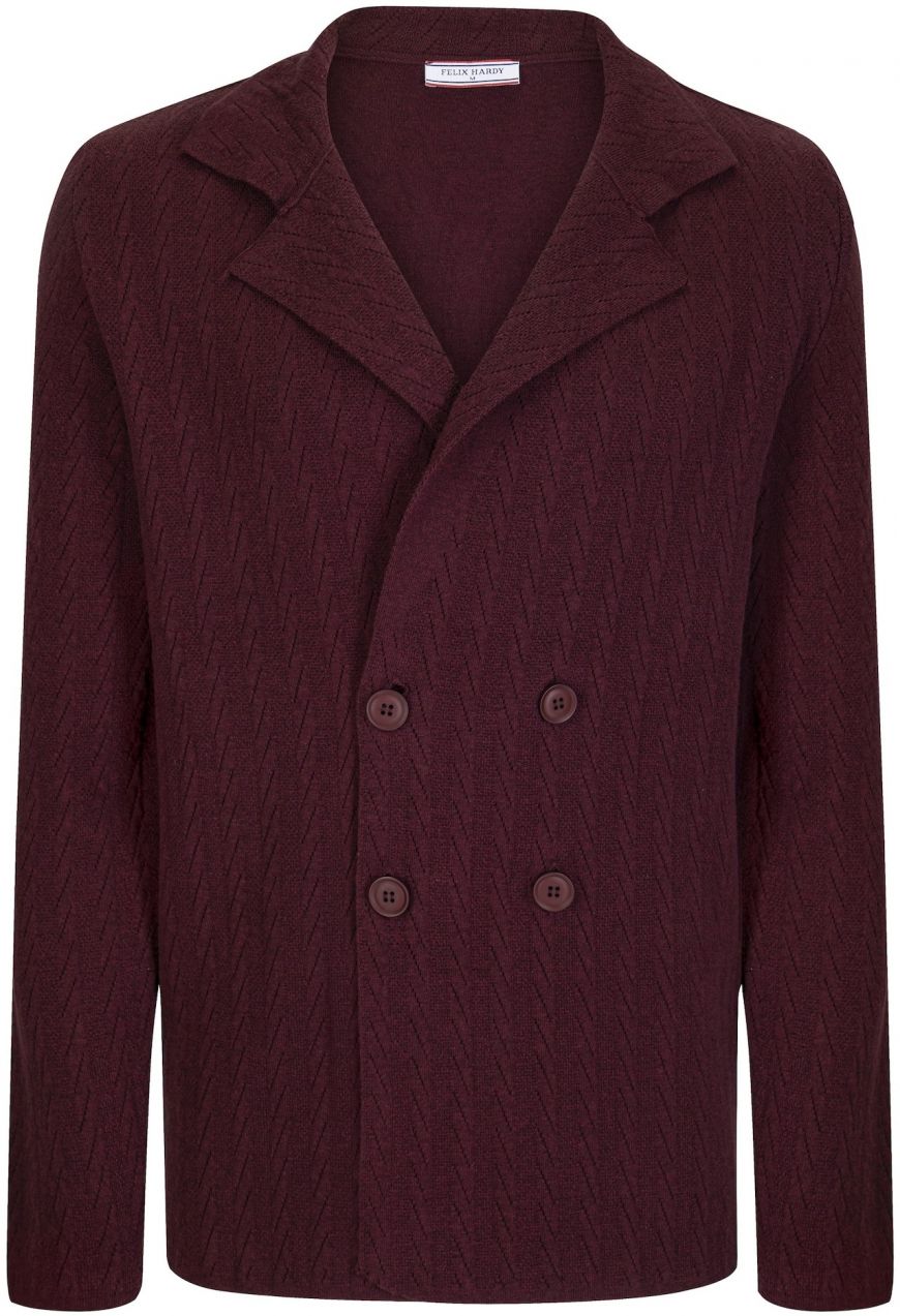 Felix Hardy Kardigán  bordová