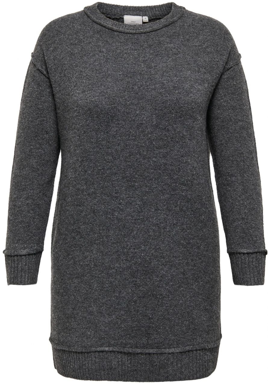 ONLY Carmakoma Pletené šaty 'CARHazel'  sivá