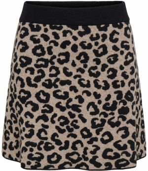 ONLY Sukňa 'ONLANNY'  béžová melírovaná / čierna