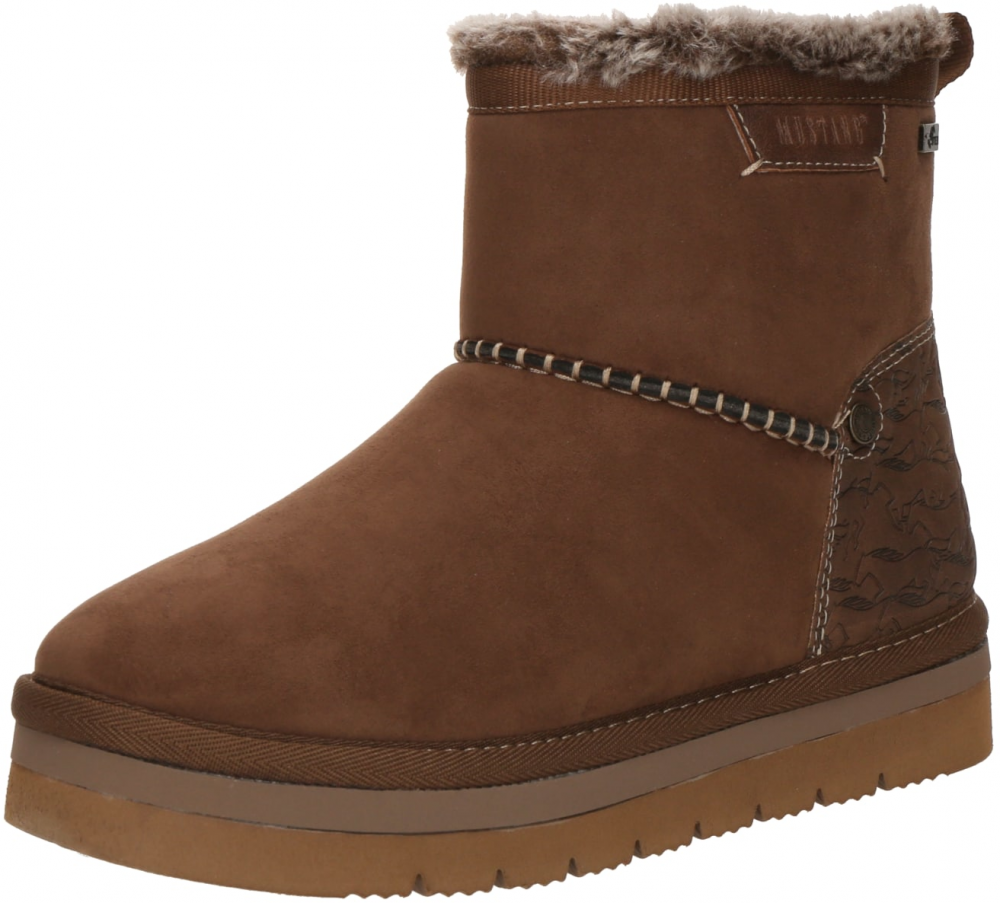 MUSTANG Nízke čižmy  koňaková