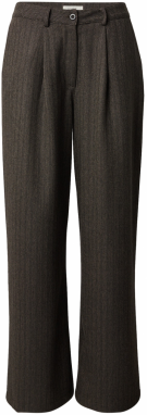 RÆRE by Lorena Rae Plisované nohavice  hnedá