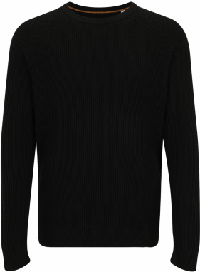 Jack & Jones Plus Sveter  čierna