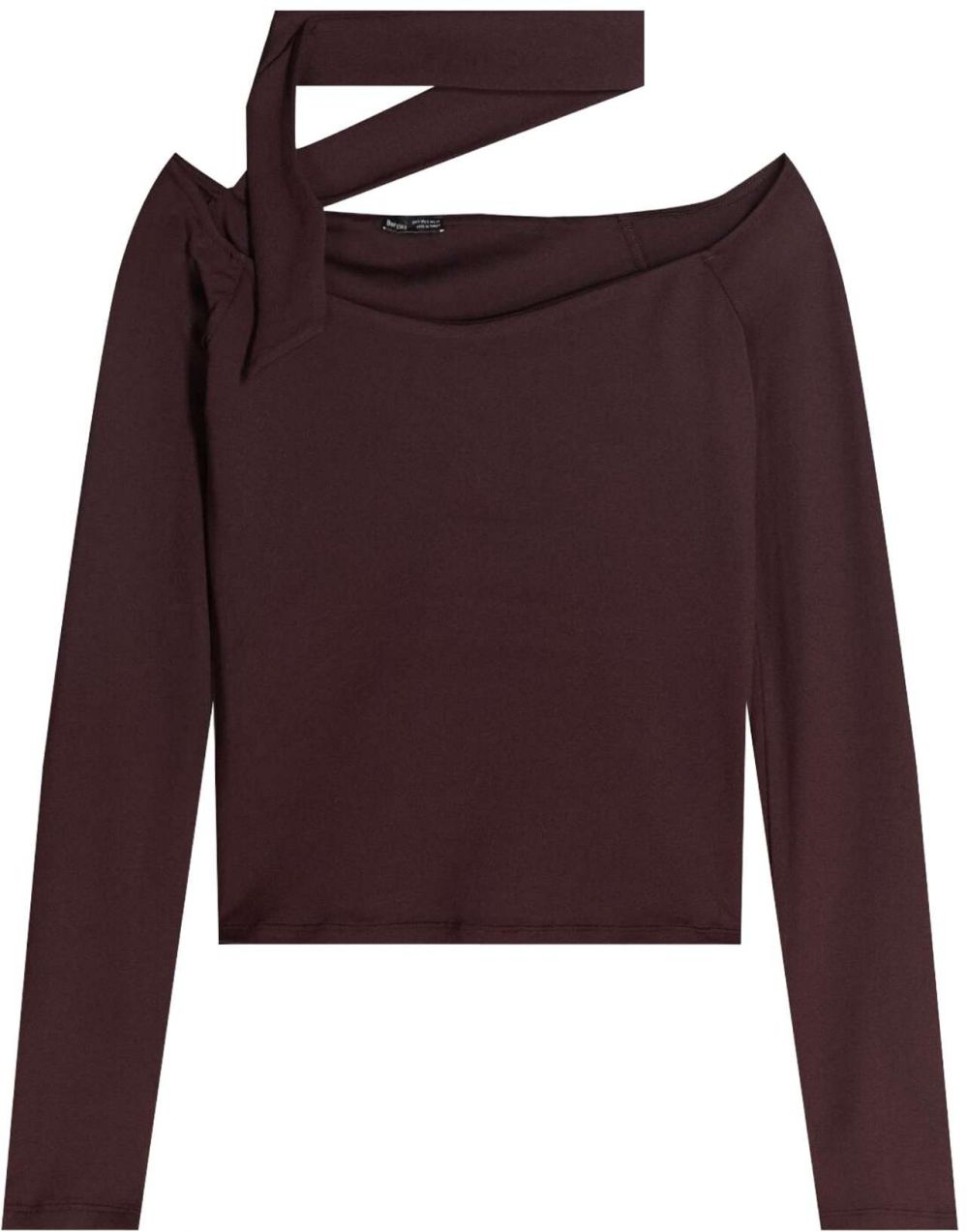 Bershka Tričko  baklažánová