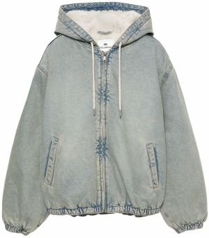 Pull&Bear Prechodná bunda  svetlomodrá