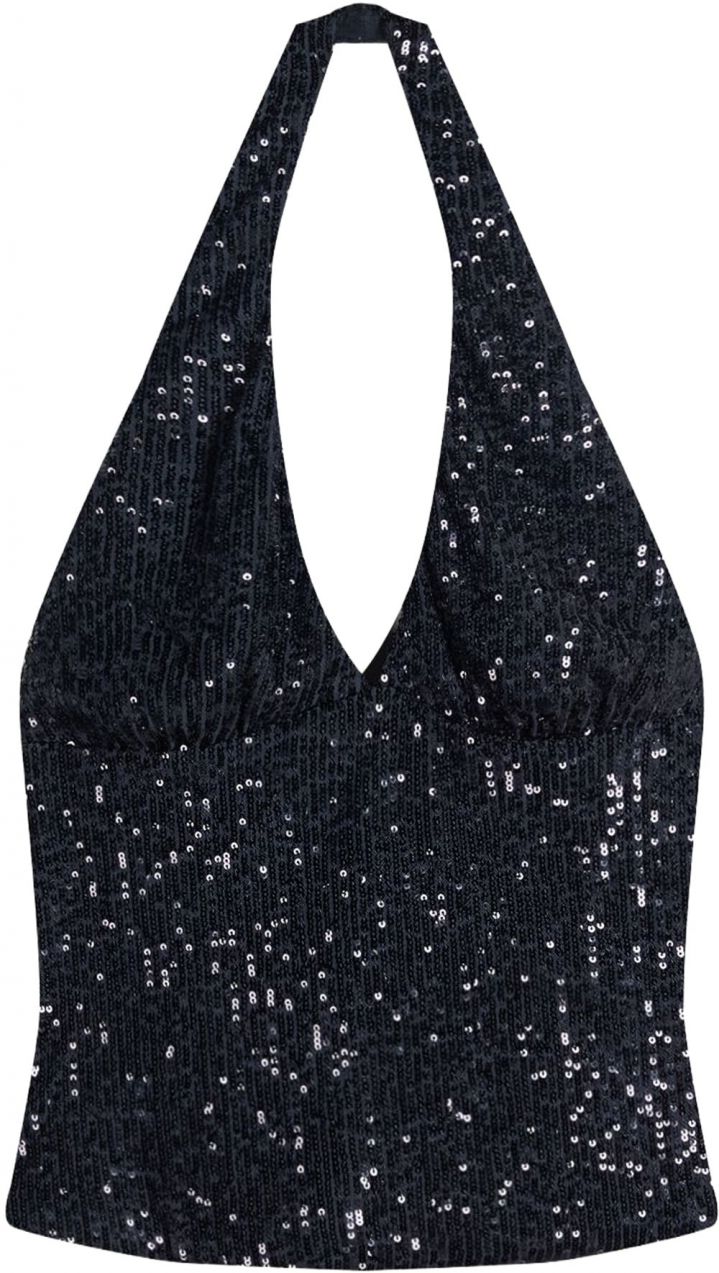 Bershka Top  námornícka modrá