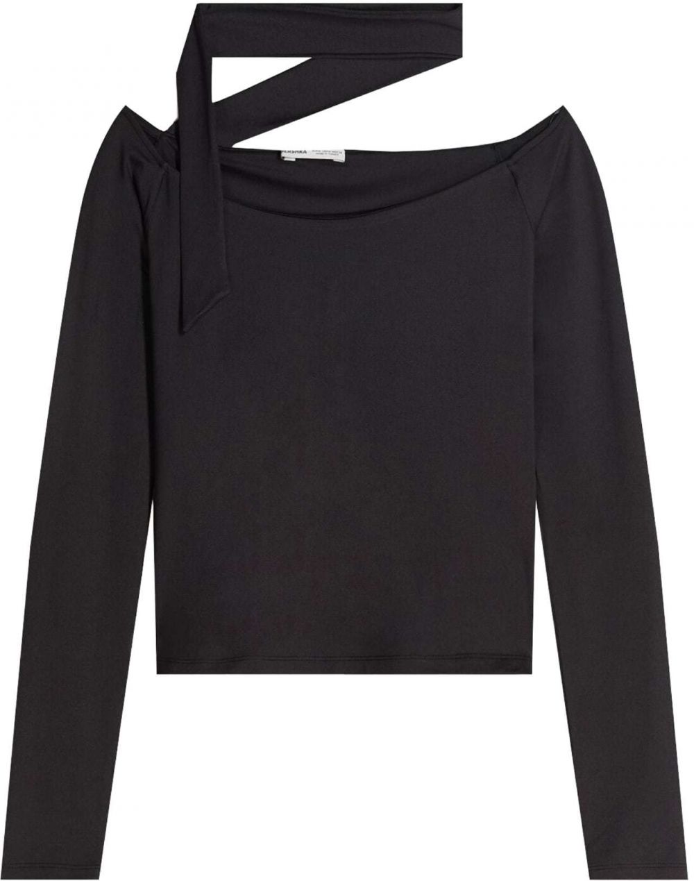 Bershka Tričko  čierna