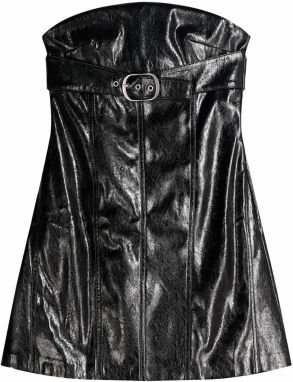 Bershka Šaty  čierna