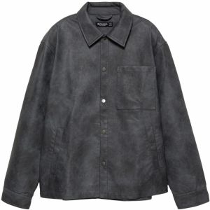 Pull&Bear Prechodná bunda  antracitová