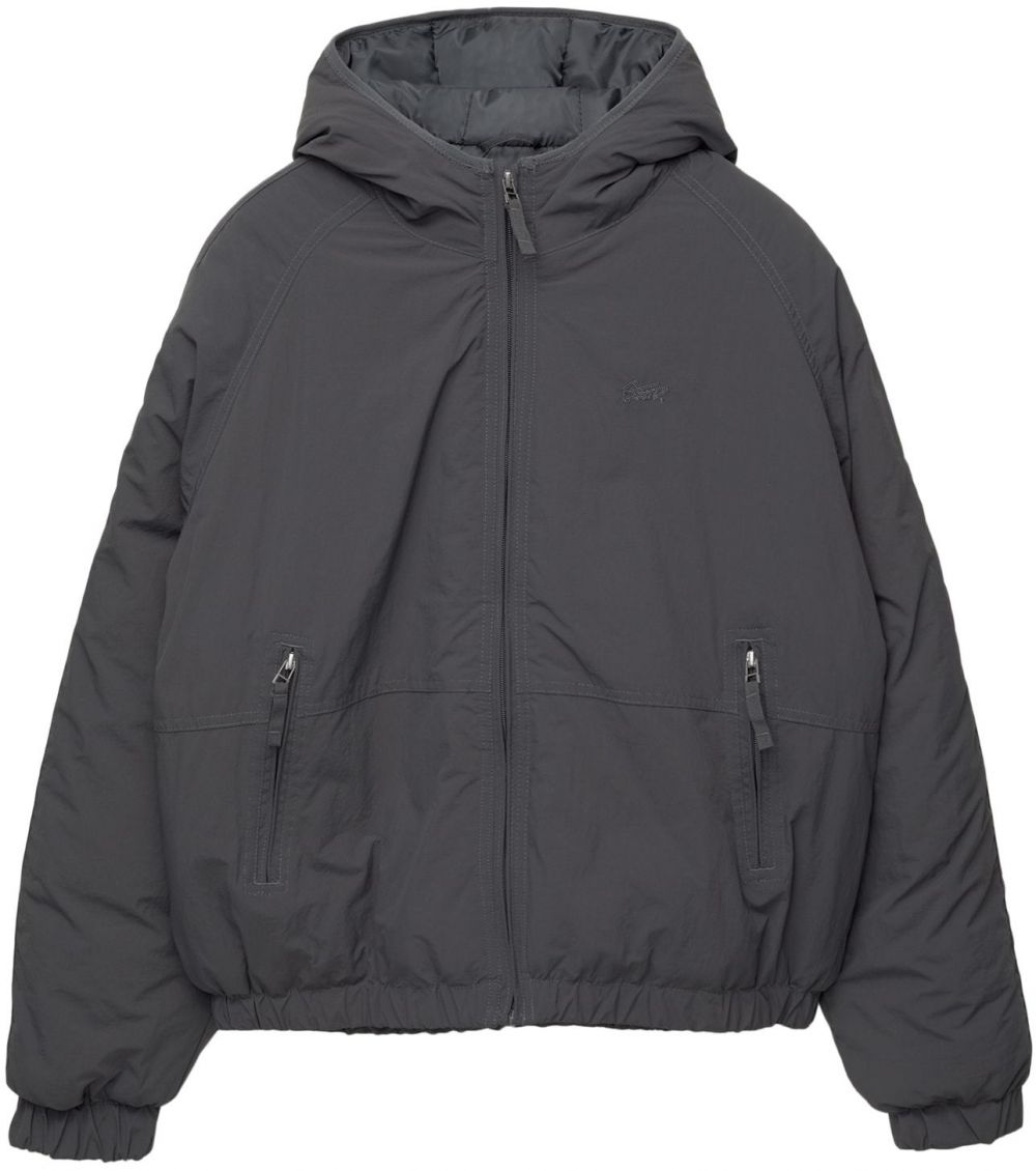 Pull&Bear Zimná bunda 'STWD'  antracitová