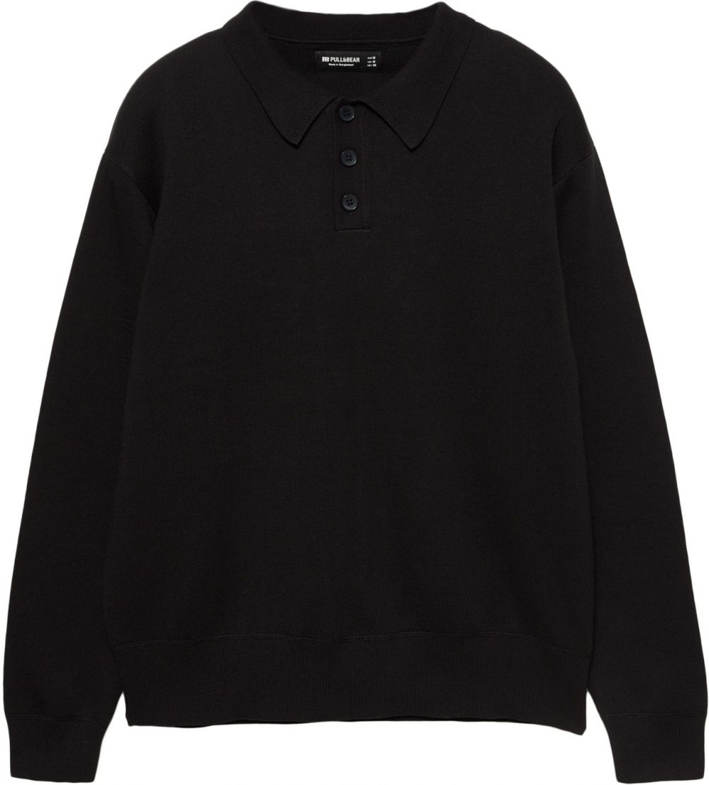 Pull&Bear Sveter  čierna