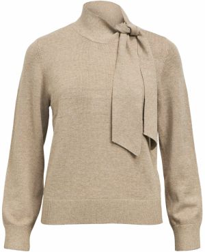 OBJECT Sveter 'OBJTHESS'  béžová