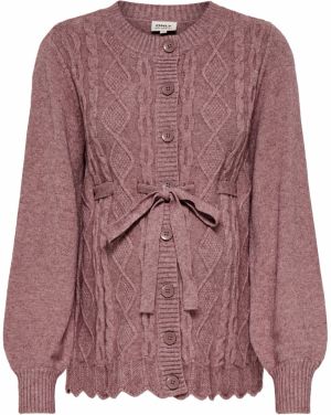 Only Maternity Kardigán 'OLMKALLU'  staroružová