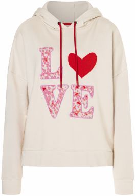 LIEBLINGSSTÜCK Mikina 'Liv'  béžová / orchideová / ružová / červená