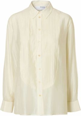 SELECTED Blúzka 'SLFIRIS'  slonová kosť