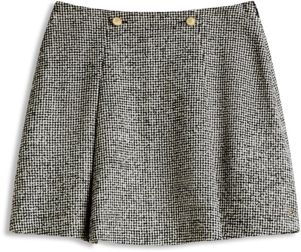 TOMMY HILFIGER Sukňa  čierna / biela