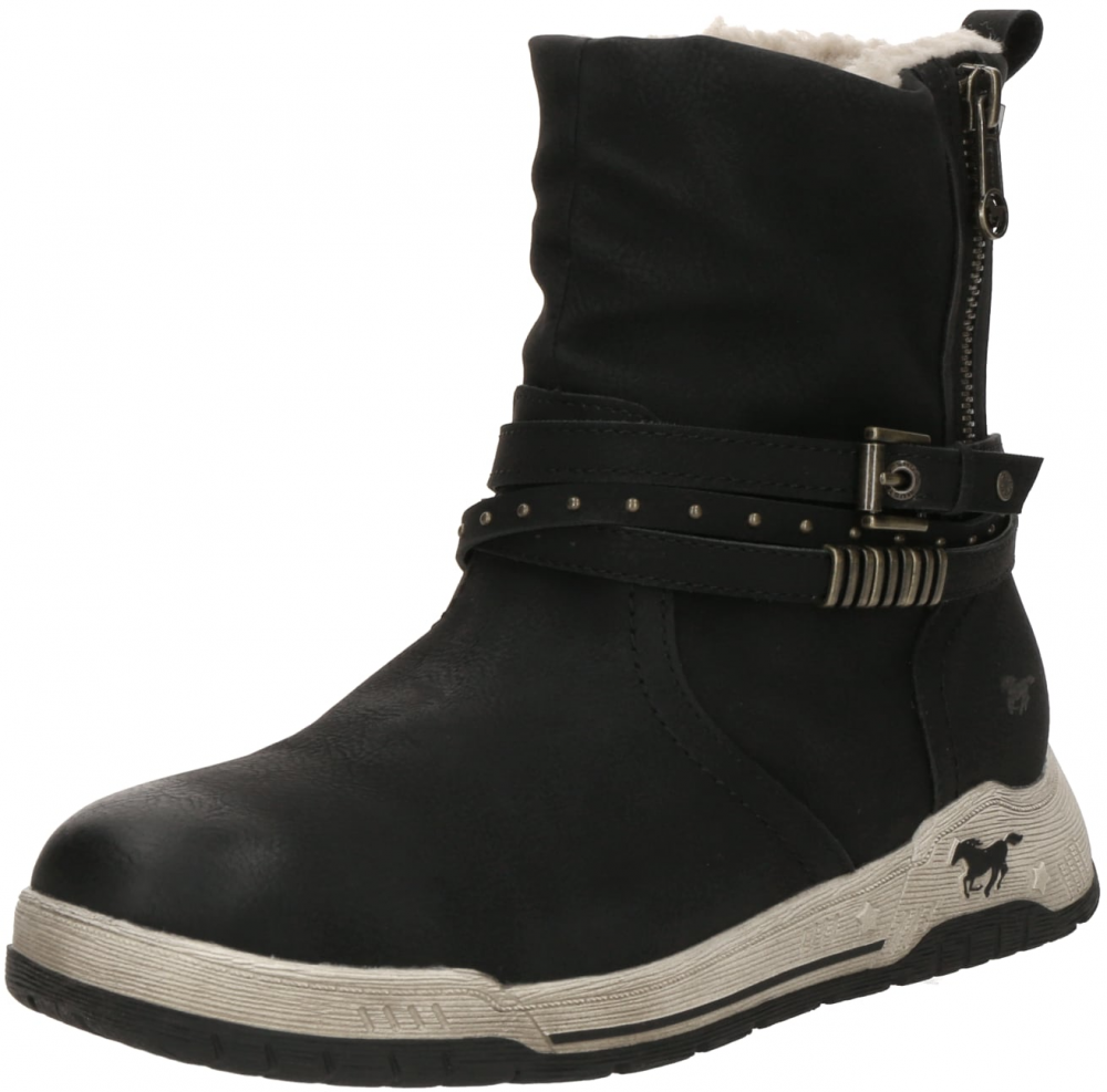 MUSTANG Členkové čižmy  čierna