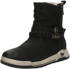 MUSTANG Členkové čižmy  čierna