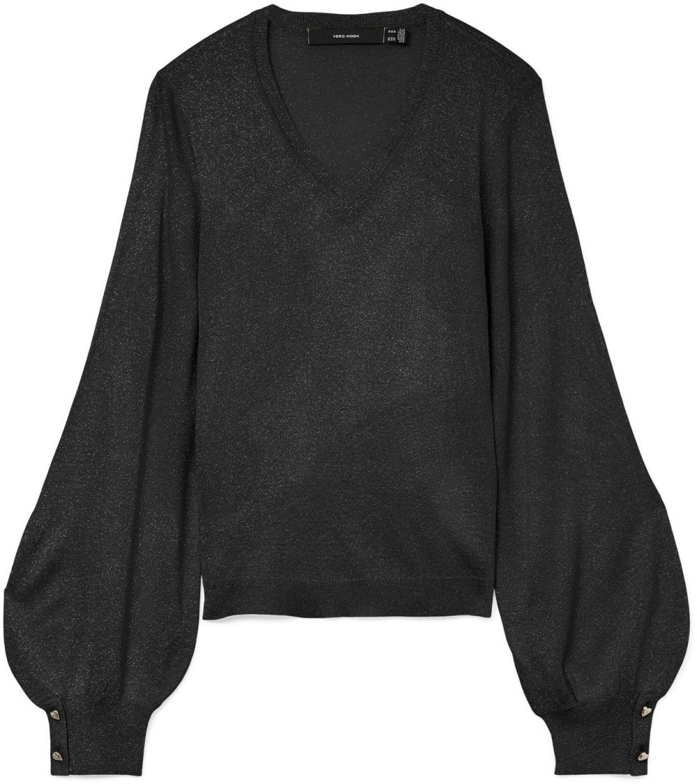 VERO MODA Sveter 'VMILONA'  čierna