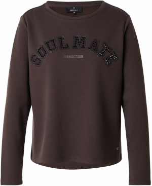 monari Mikina  tmavohnedá / čierna