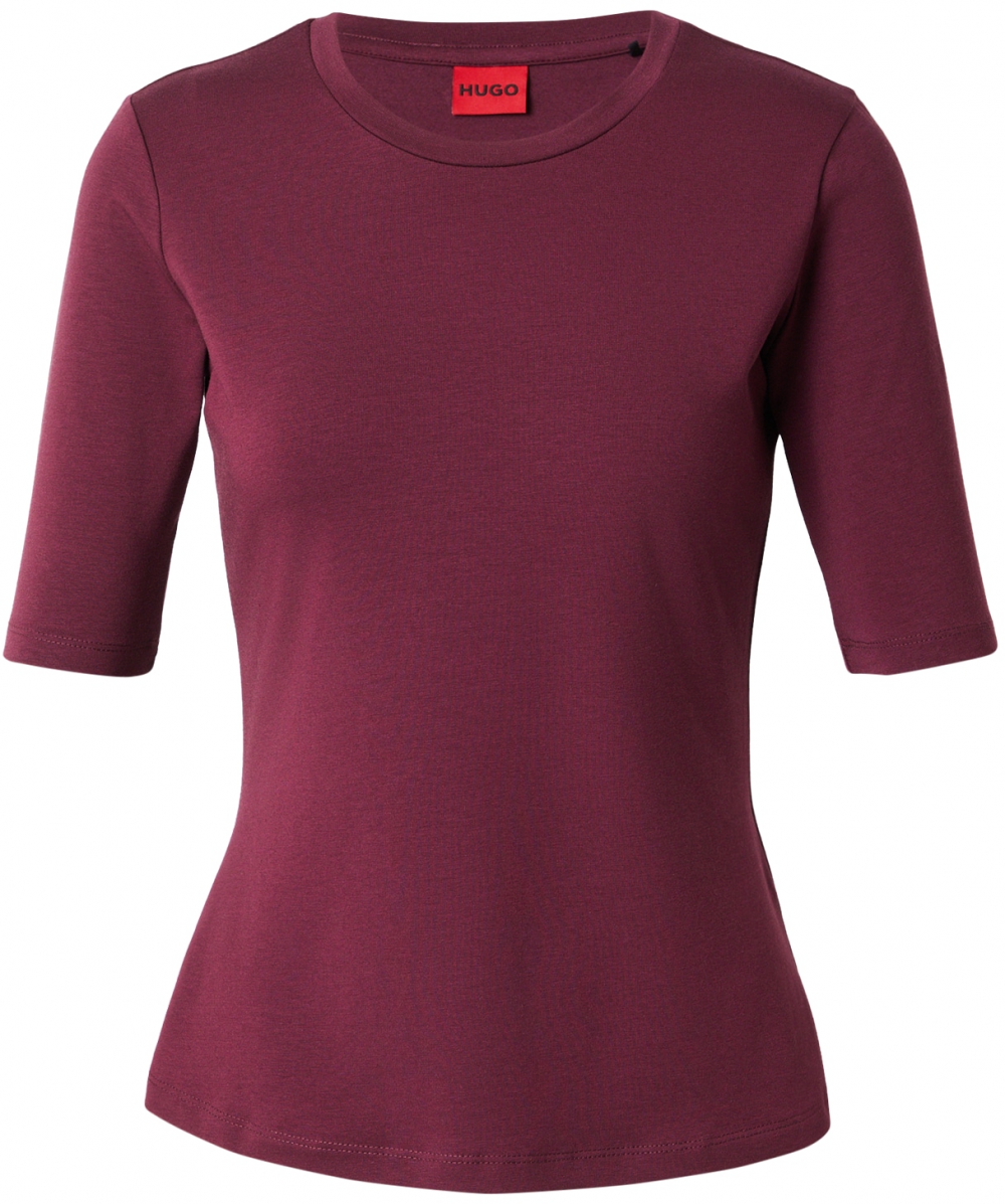 HUGO Tričko 'Darnelia'  cyklaménová