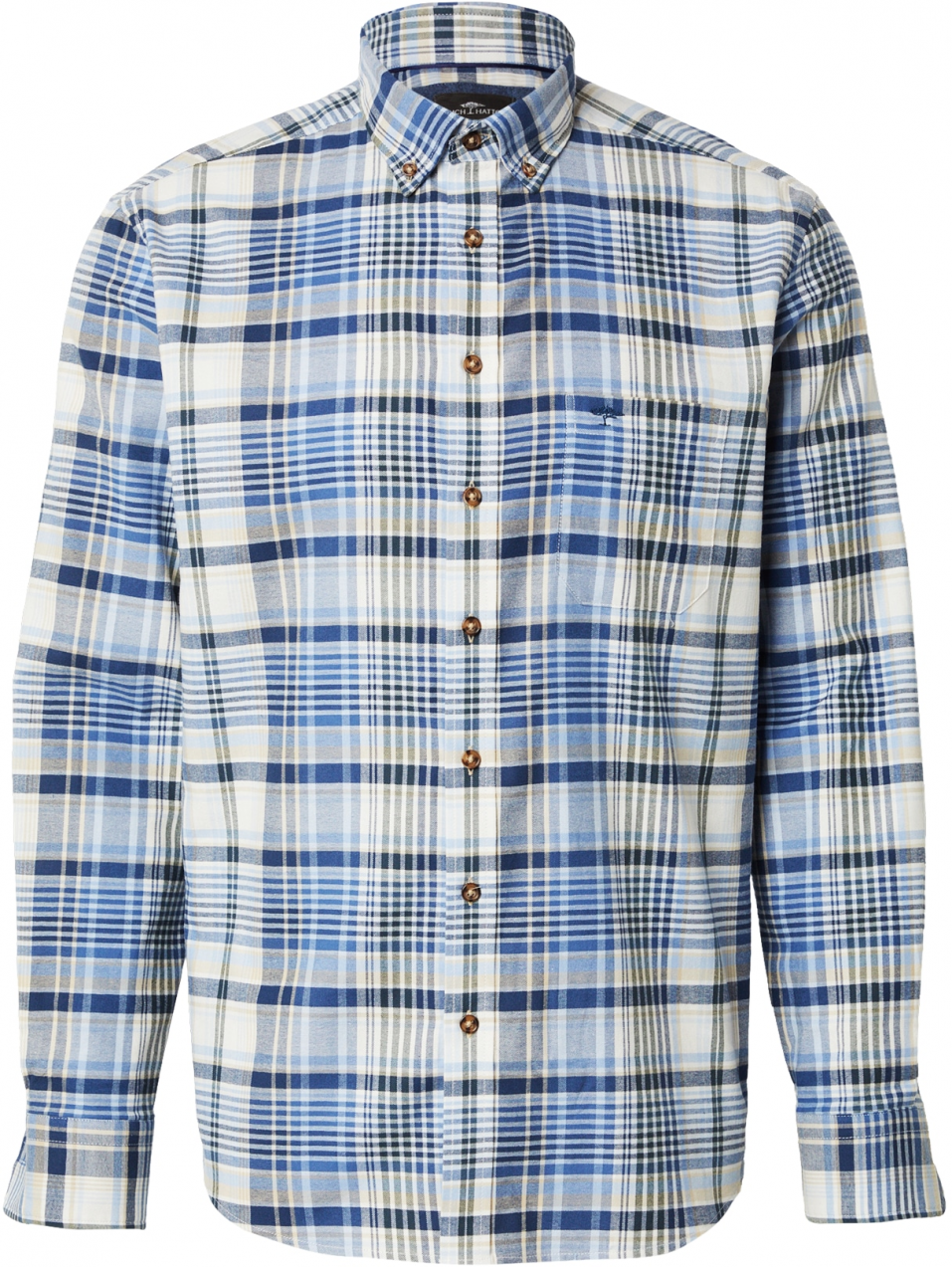 FYNCH-HATTON Košeľa  námornícka modrá / vodová / biela