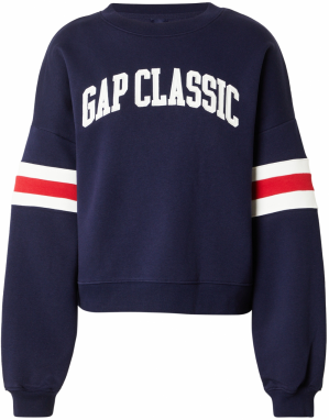 GAP Mikina  námornícka modrá / červená / biela
