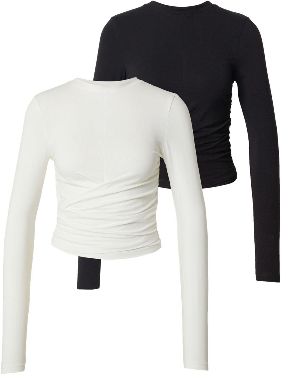 studioselect Tričko 'Daria'  čierna / biela