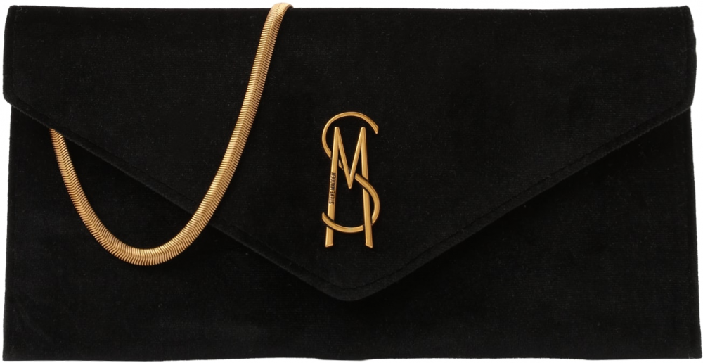 STEVE MADDEN Listová kabelka 'Smooth'  čierna