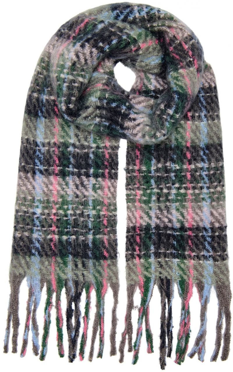 ONLY Šál 'ONLADRIANE'  svetlomodrá / sivá / jedľová / slivková