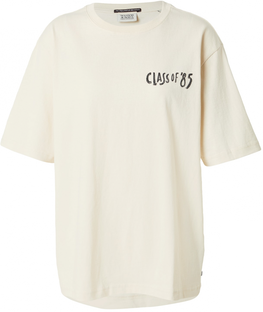 SCOTCH & SODA Tričko  svetlobéžová / modrá / zelená / čierna