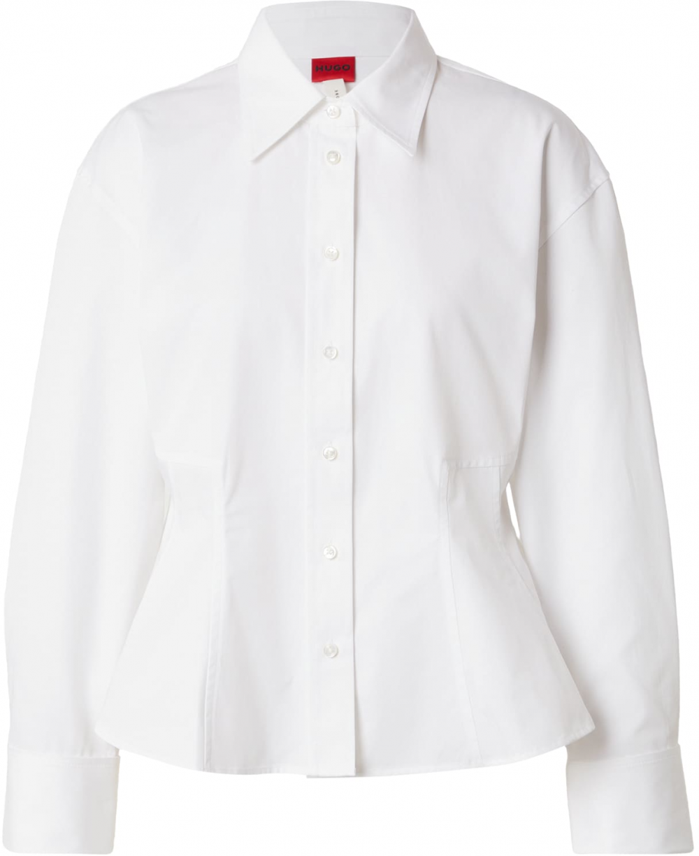 HUGO Blúzka 'Emperor'  biela