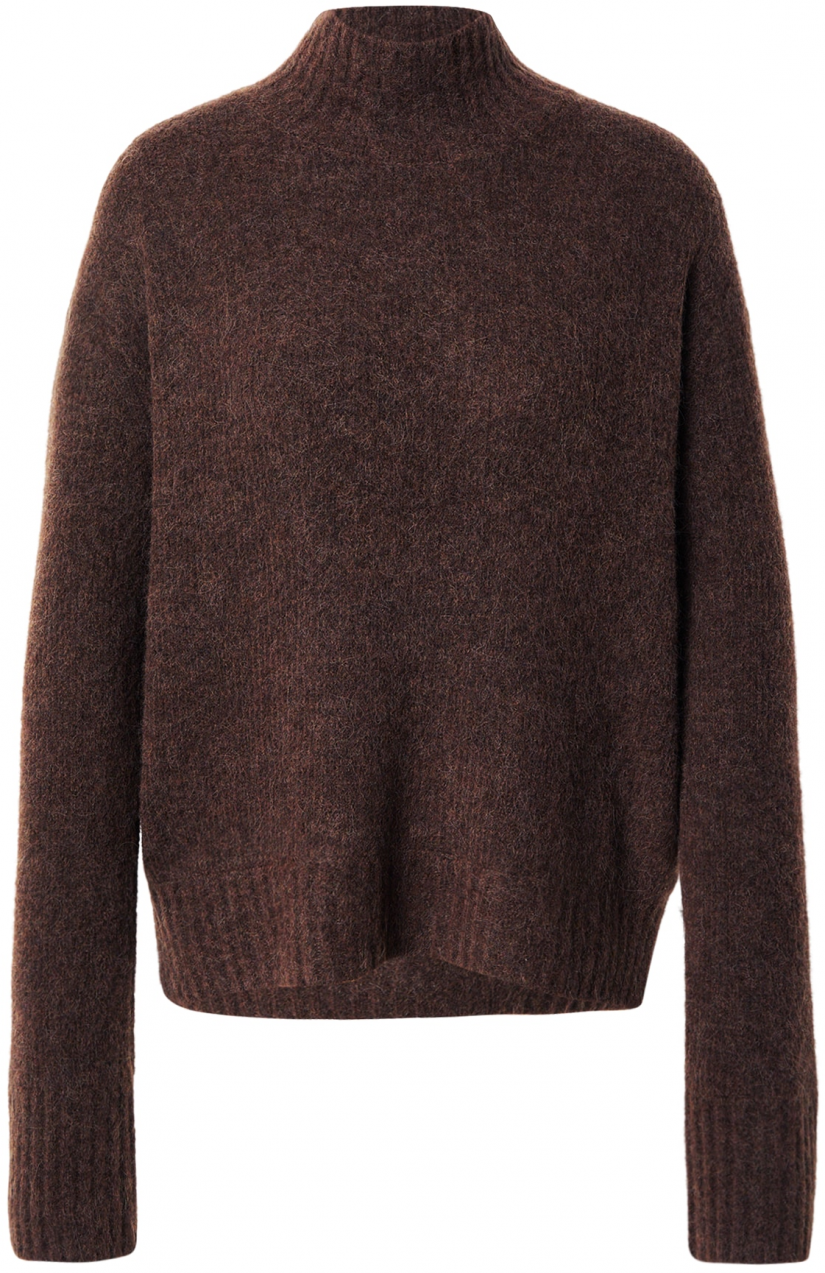 MOS MOSH Sveter 'MMErim Thora'  tmavohnedá