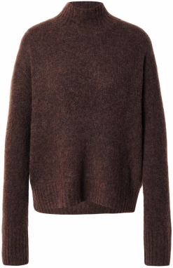 MOS MOSH Sveter 'MMErim Thora'  tmavohnedá