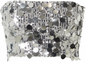 Tally Weijl Top  strieborná