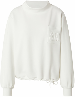 monari Mikina  strieborná / biela